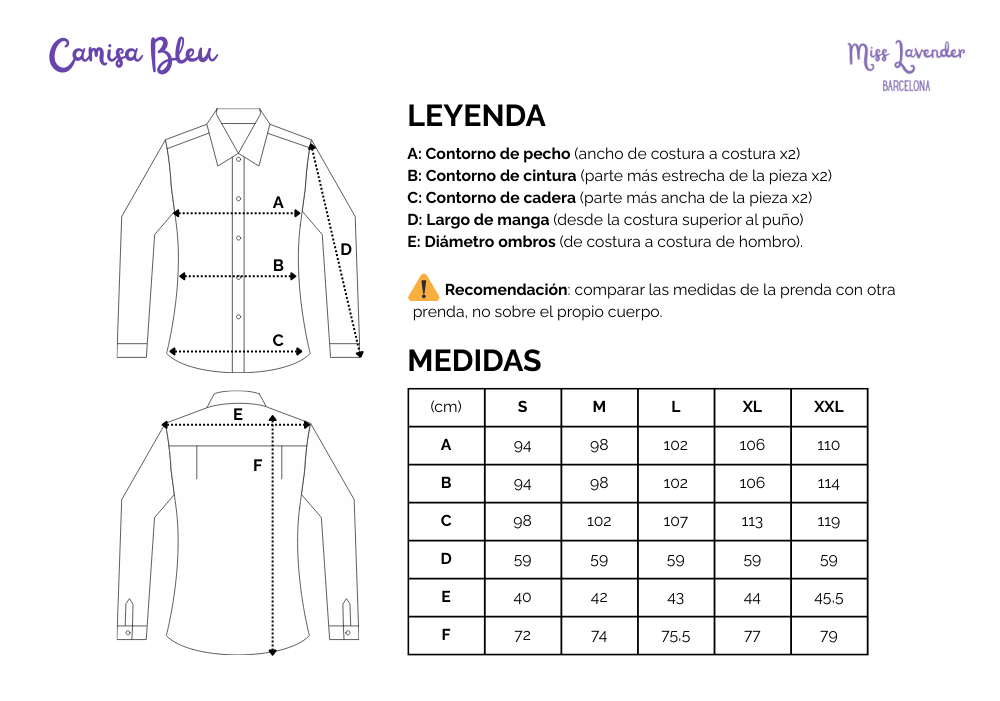 CAMISA BLEU